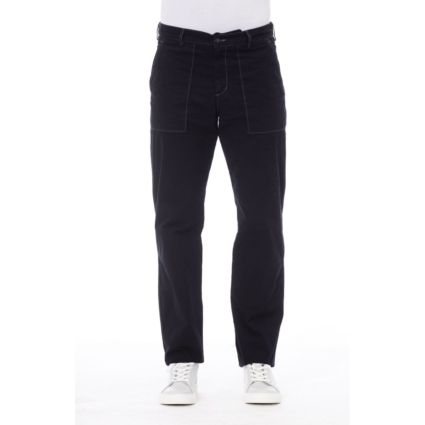 Alpha Studio Trousers Trousers Alpha Studio Dark Slate Gray