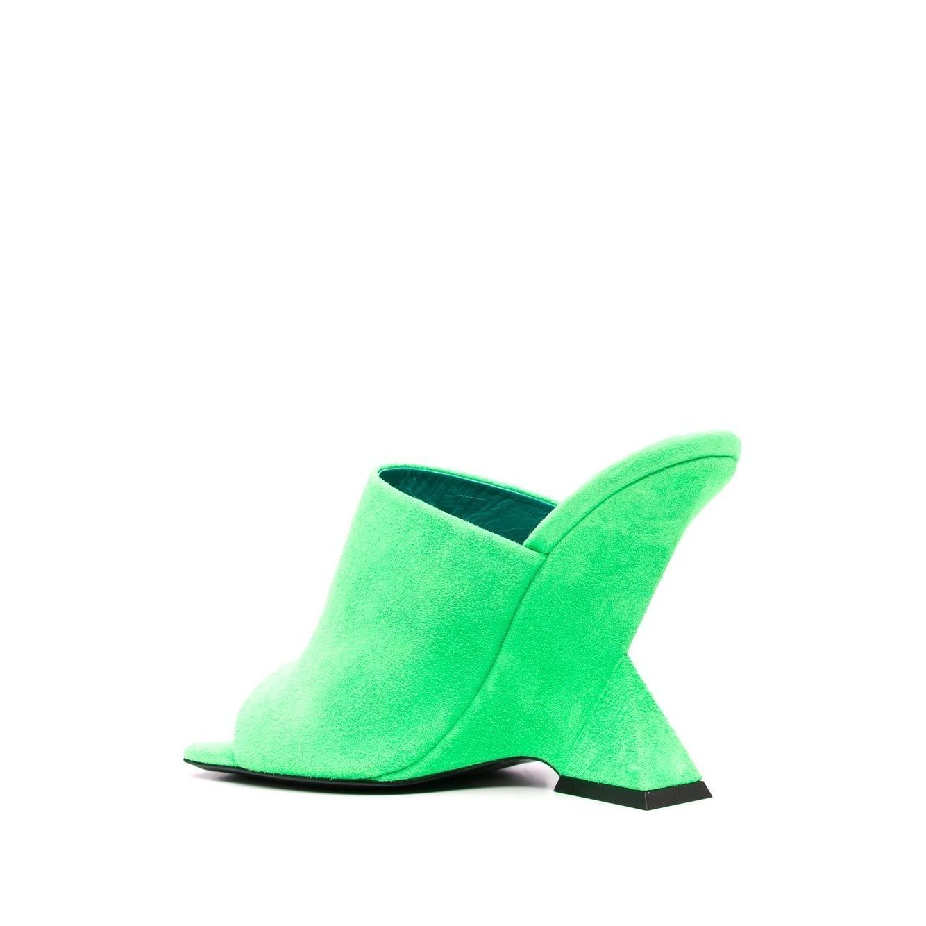 The Attico Sandals Green Sandals