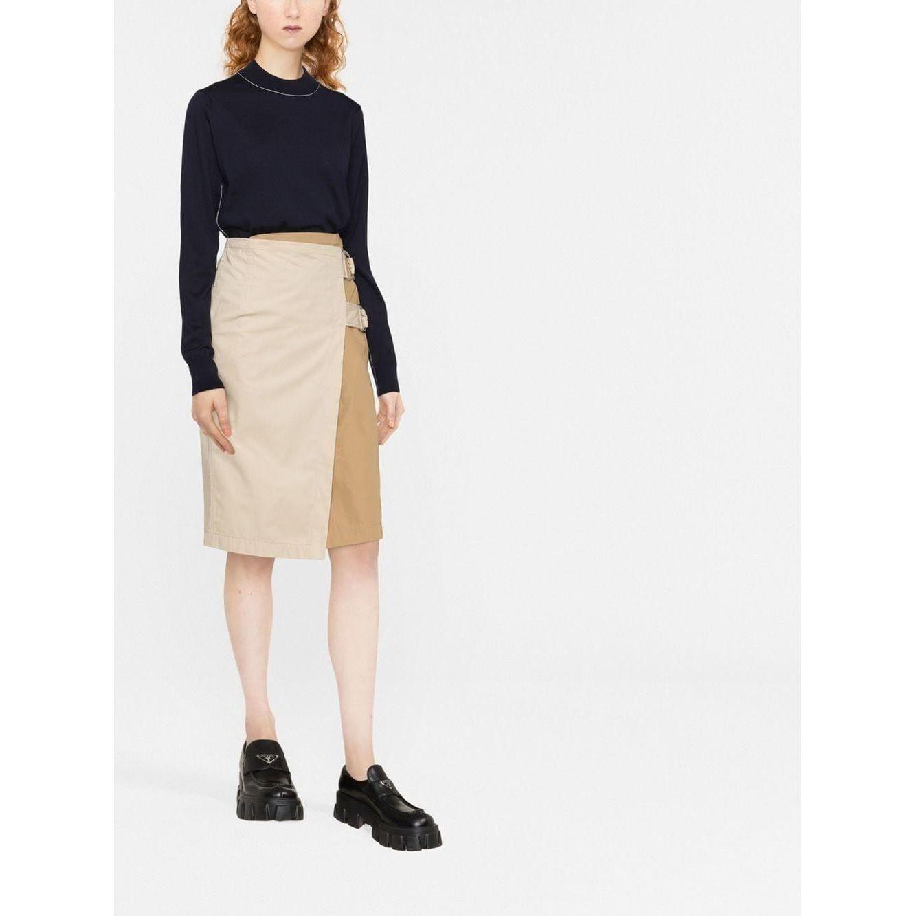 Maison Margiela Sweaters Blue Topwear Maison Margiela White Smoke