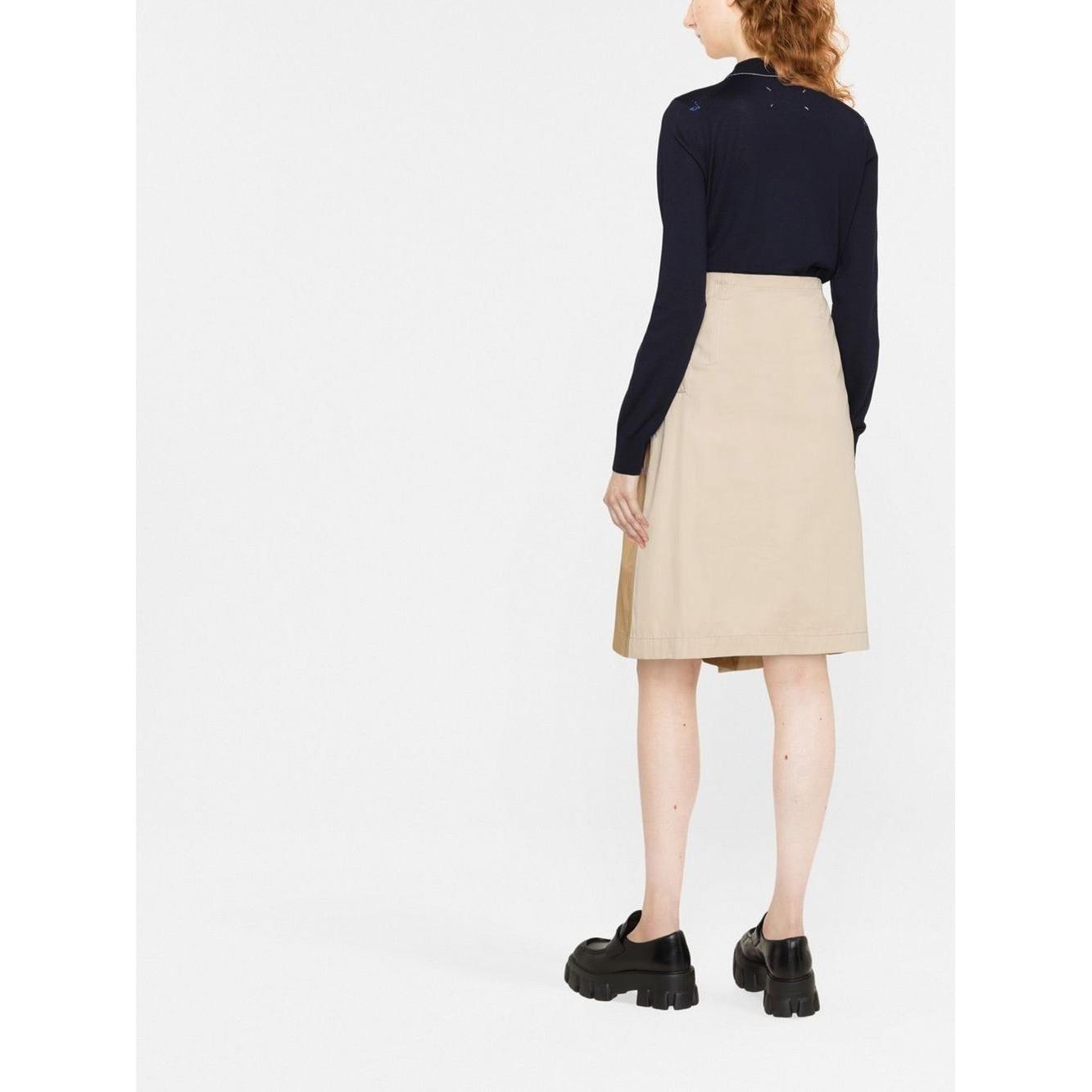 Maison Margiela Sweaters Blue Topwear Maison Margiela White Smoke