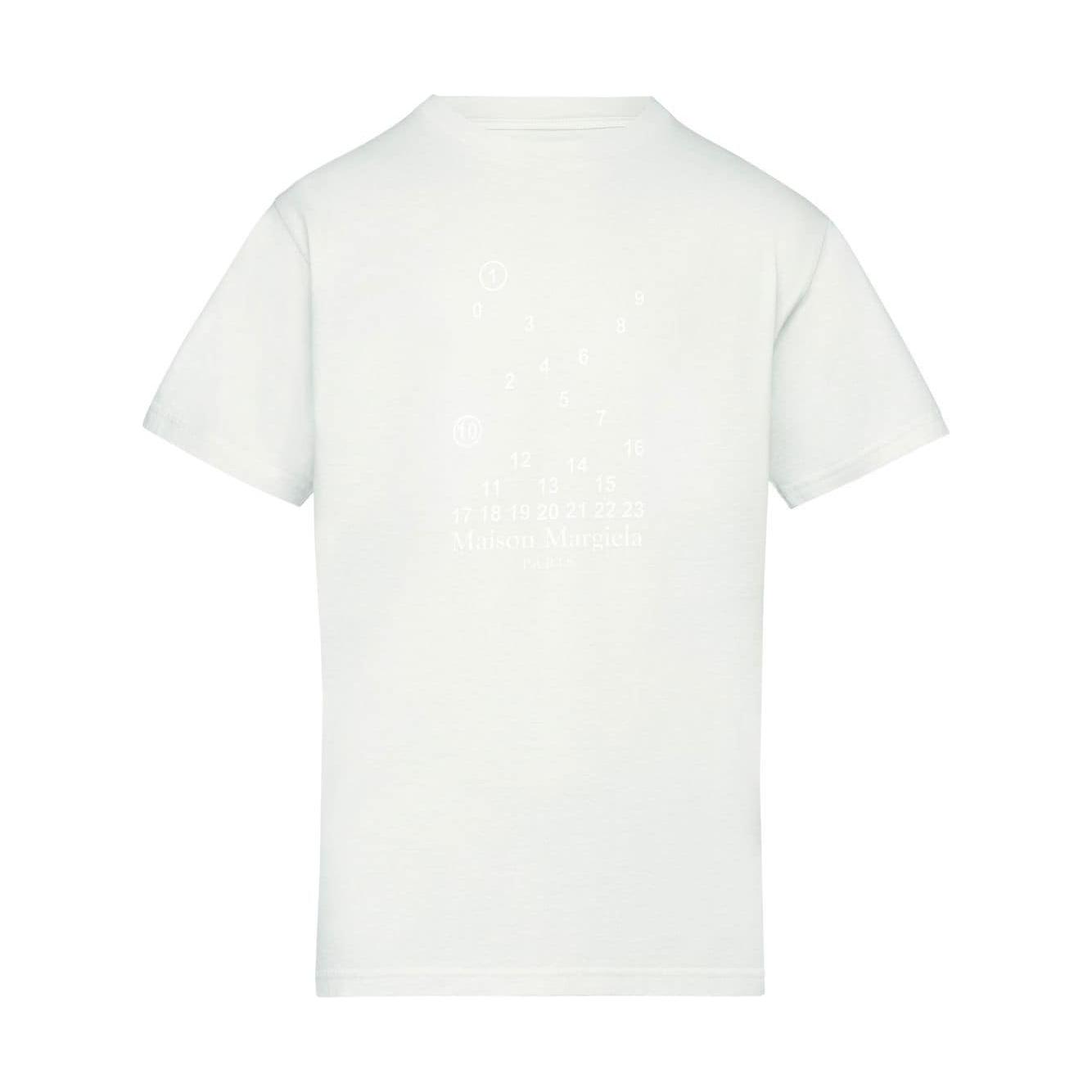 Maison Margiela T-shirts and Polos White Topwear Maison Margiela White Smoke