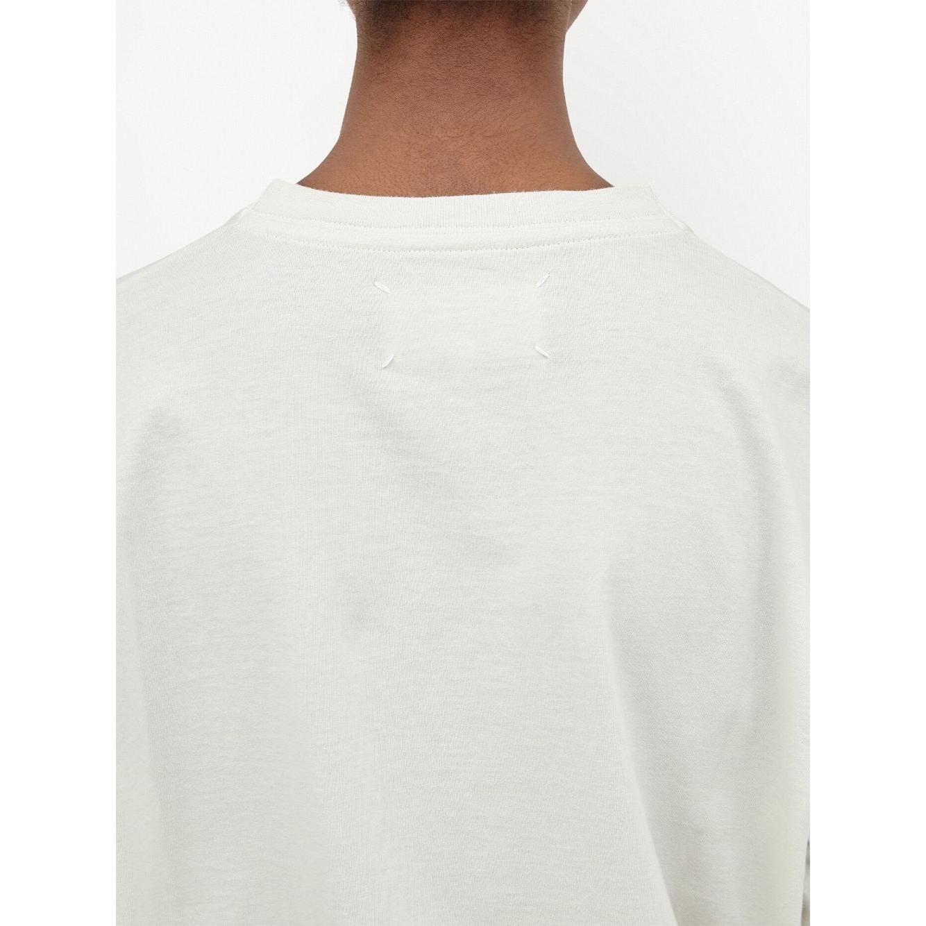 Maison Margiela T-shirts and Polos White Topwear Maison Margiela Light Gray
