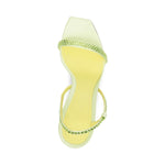 3JUIN Sandals Green 323SC0030775562SATINKIWI