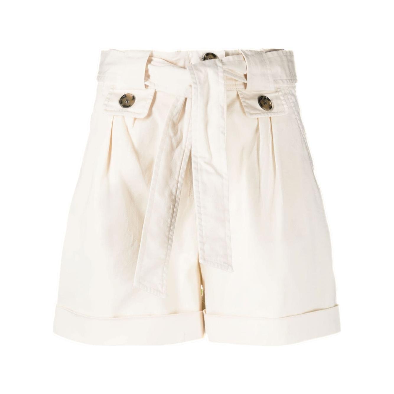 Woolrich Shorts White Short trousers Woolrich Beige
