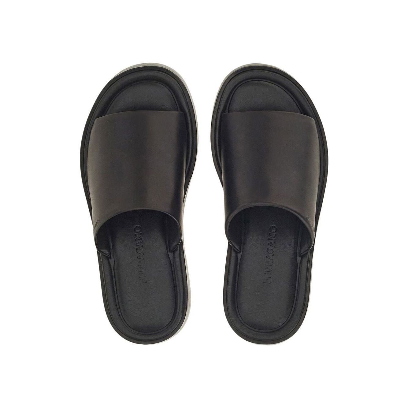 Ferragamo Sandals Black Sandals Ferragamo Dark Slate Gray