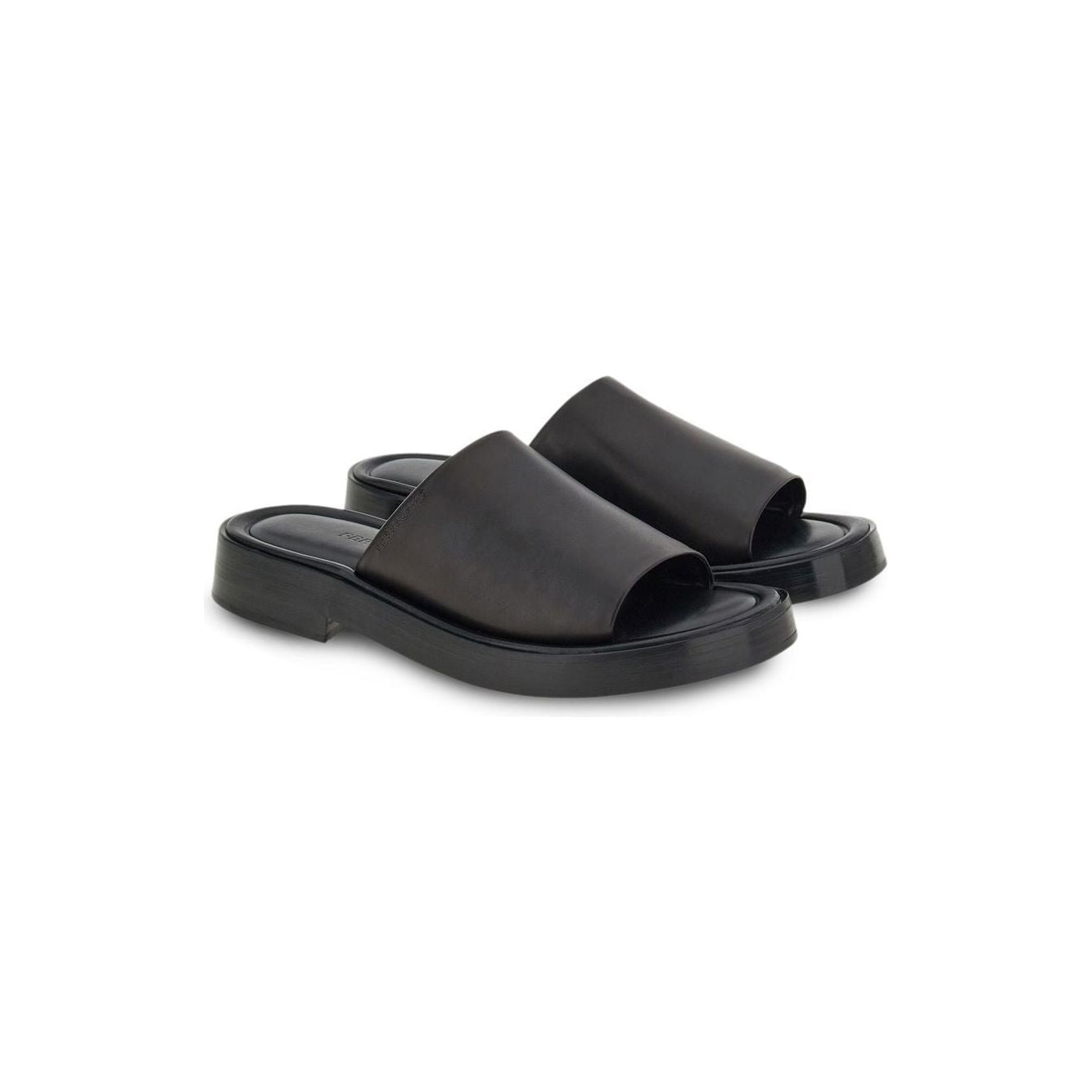 Ferragamo Sandals Black Sandals Ferragamo Dark Slate Gray