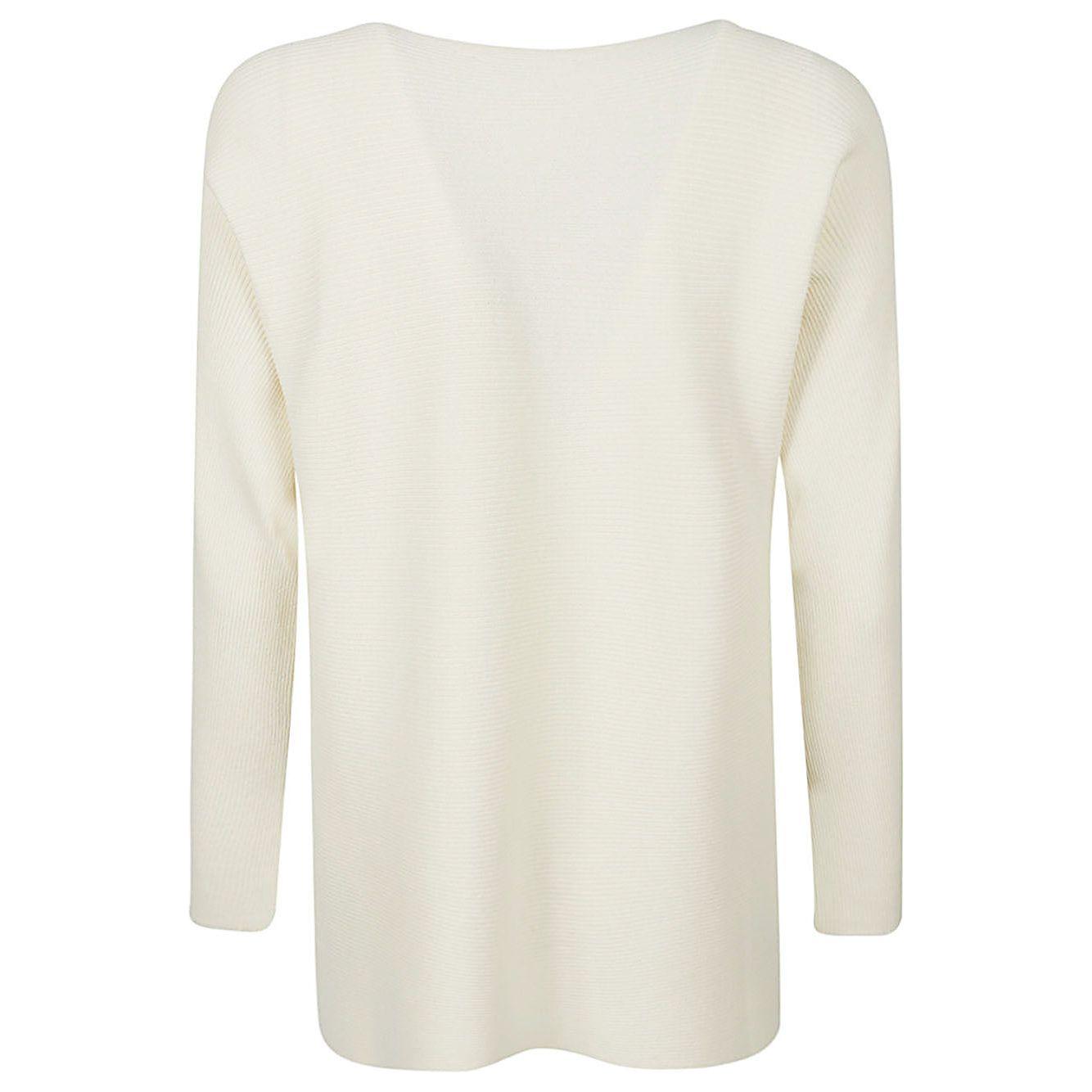 Liviana Conti Sweaters Beige Topwear Liviana Conti Light Gray