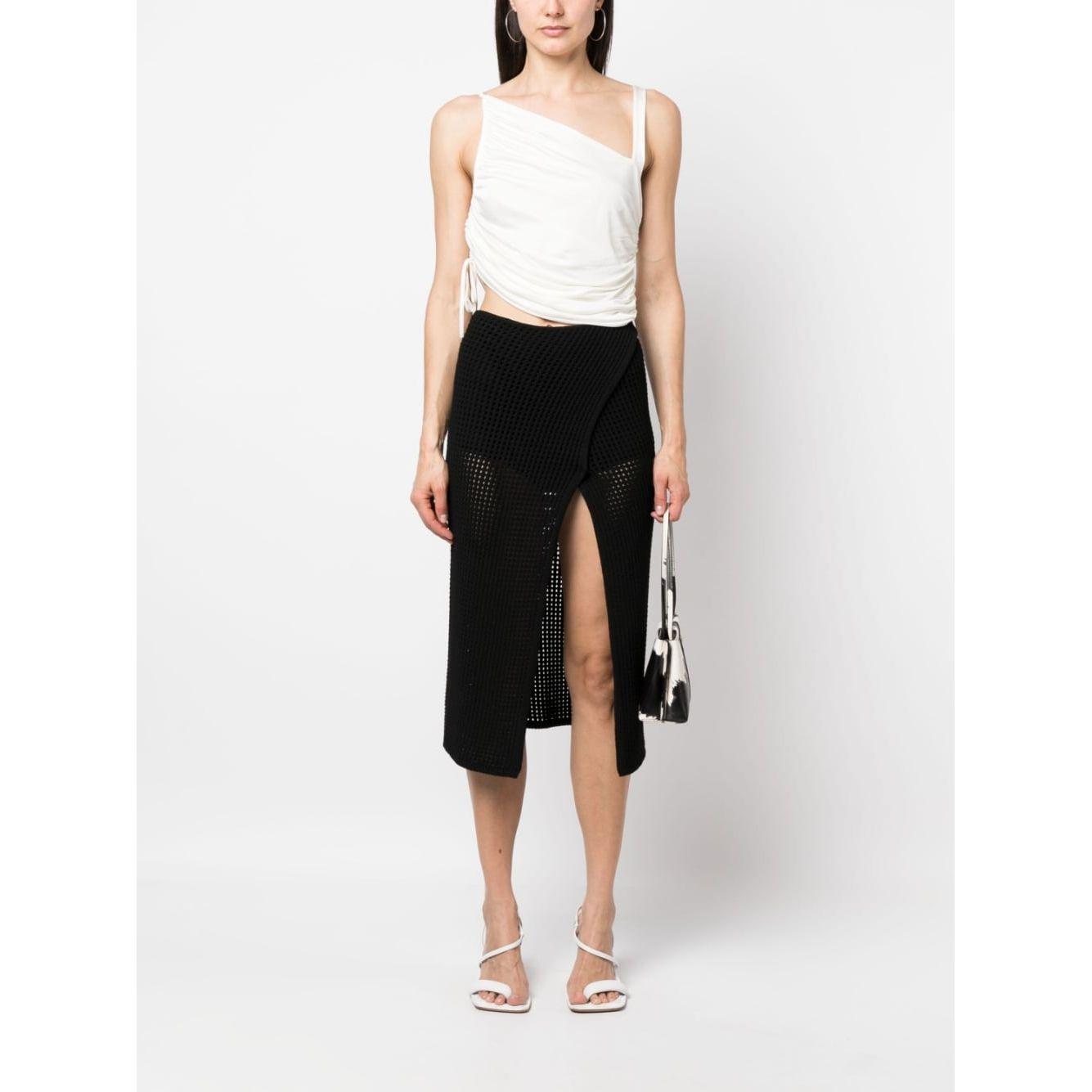 Andrea Adamo Top White Topwear Andrea Adamo Beige
