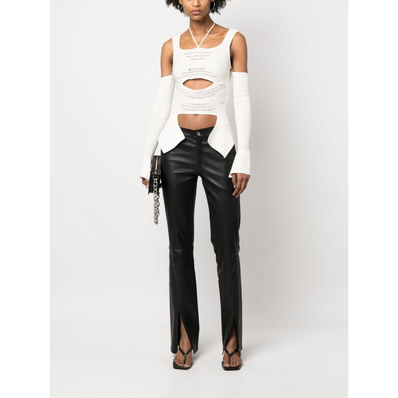 Andrea Adamo Top White Topwear Andrea Adamo Antique White