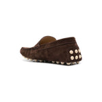 Tod's Gommino Bubble T Timeless nubuck driving shoes XXM52K0GW61RE0S611