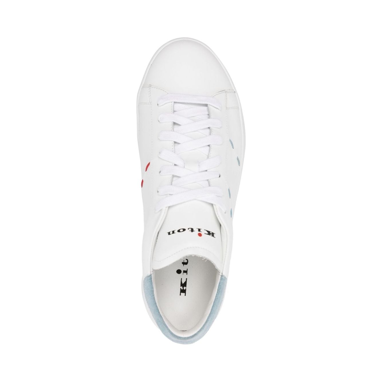 Kiton Sneakers White Sneakers Kiton Lavender