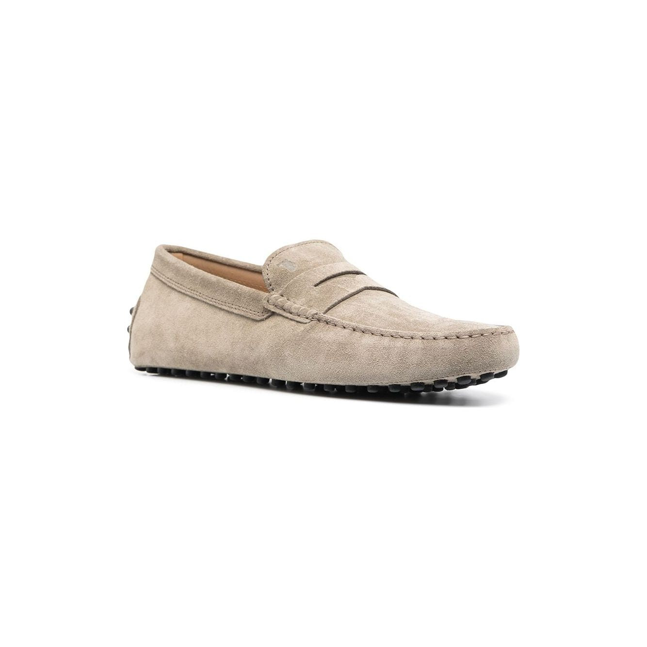 Tod's Flat shoes Grey Moccasins Tod'S Dark Gray