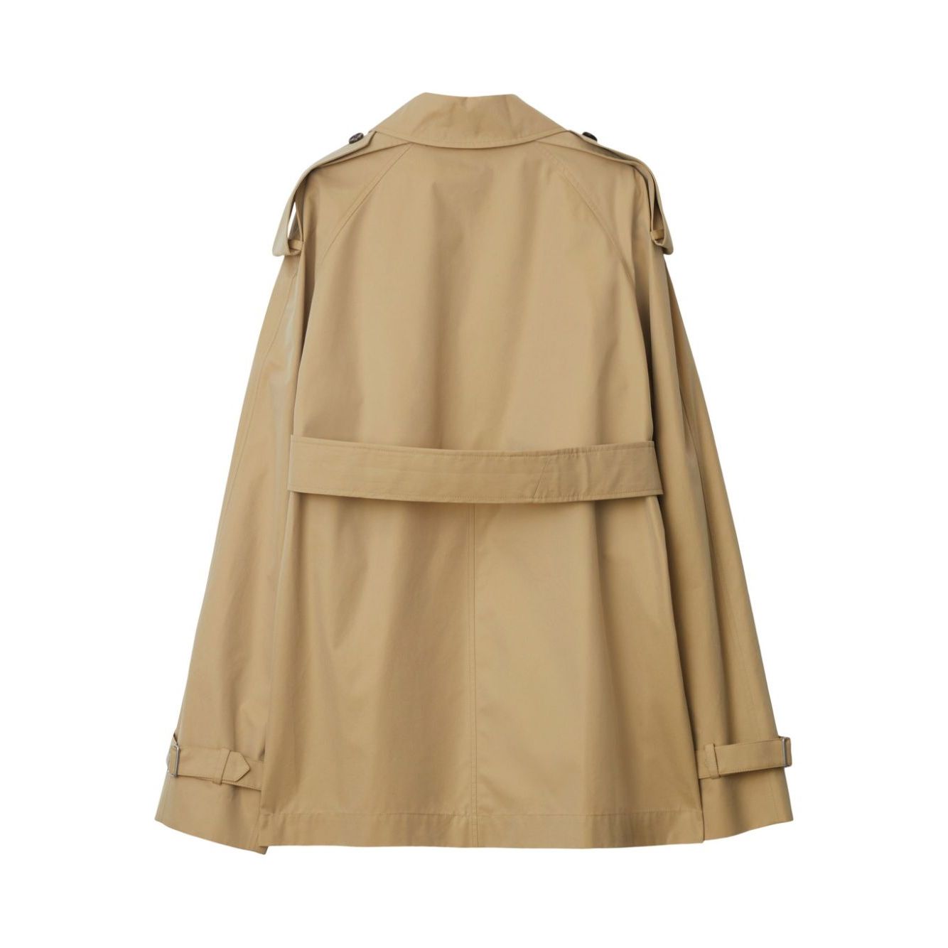 Burberry Belted Cotton Trench Coat Coats