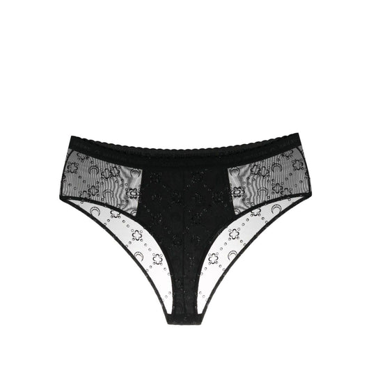 MARINE SERRE Underwear Black Beachwear & underwear
