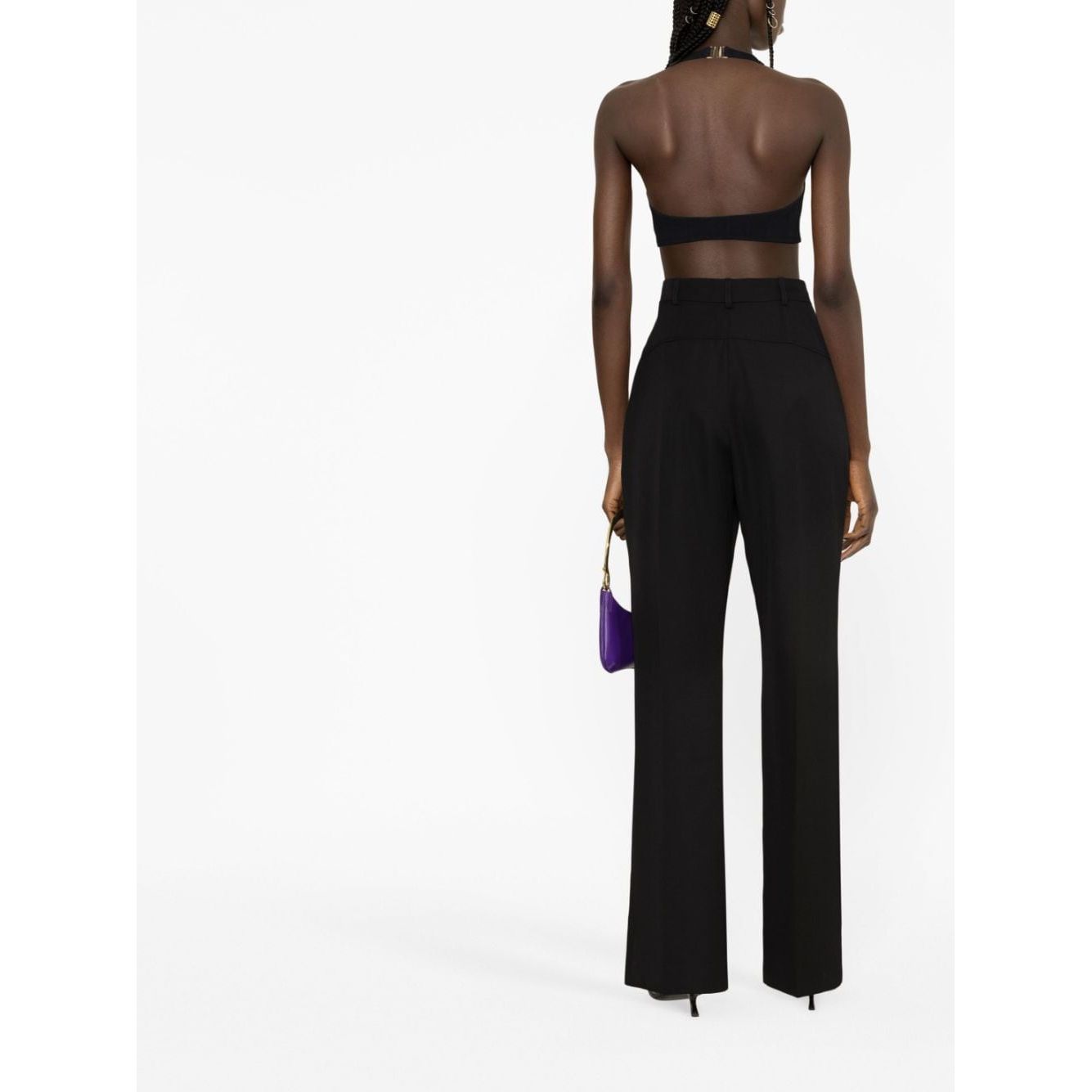 JACQUEMUS Trousers Black Trousers