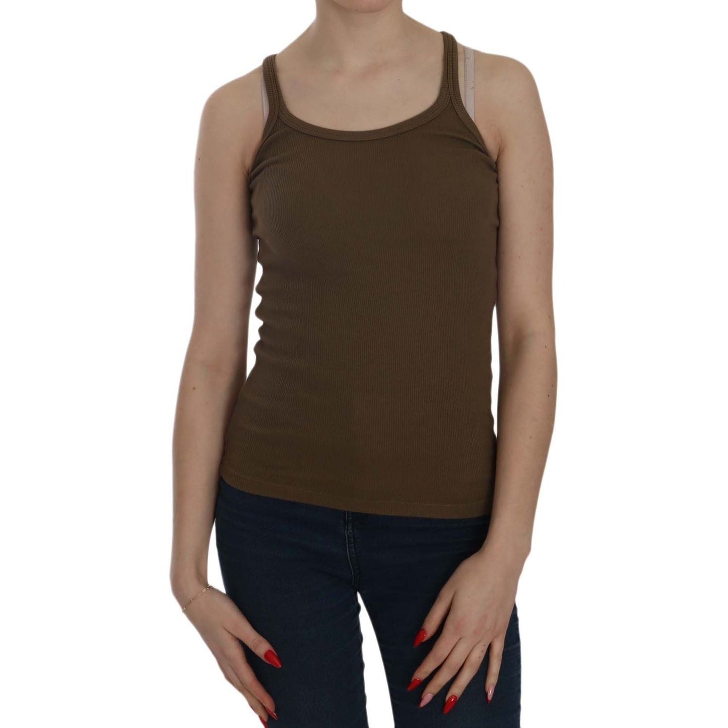 PINK MEMORIES Elegant Sleeveless Spaghetti Strap Blouse PINK MEMORIES Dark Slate Gray