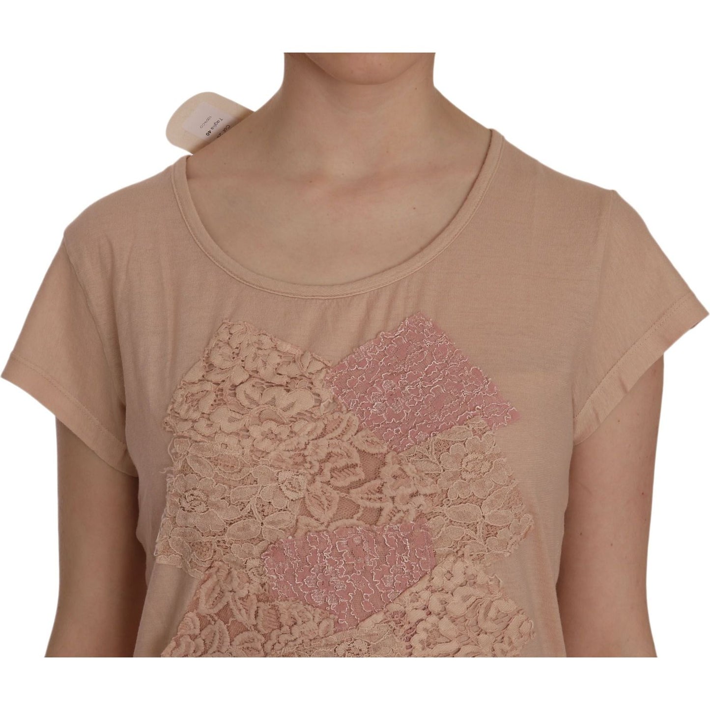 PINK MEMORIES Pink Lace Shift Mini Dress - Elegance Unleashed PINK MEMORIES Rosy Brown