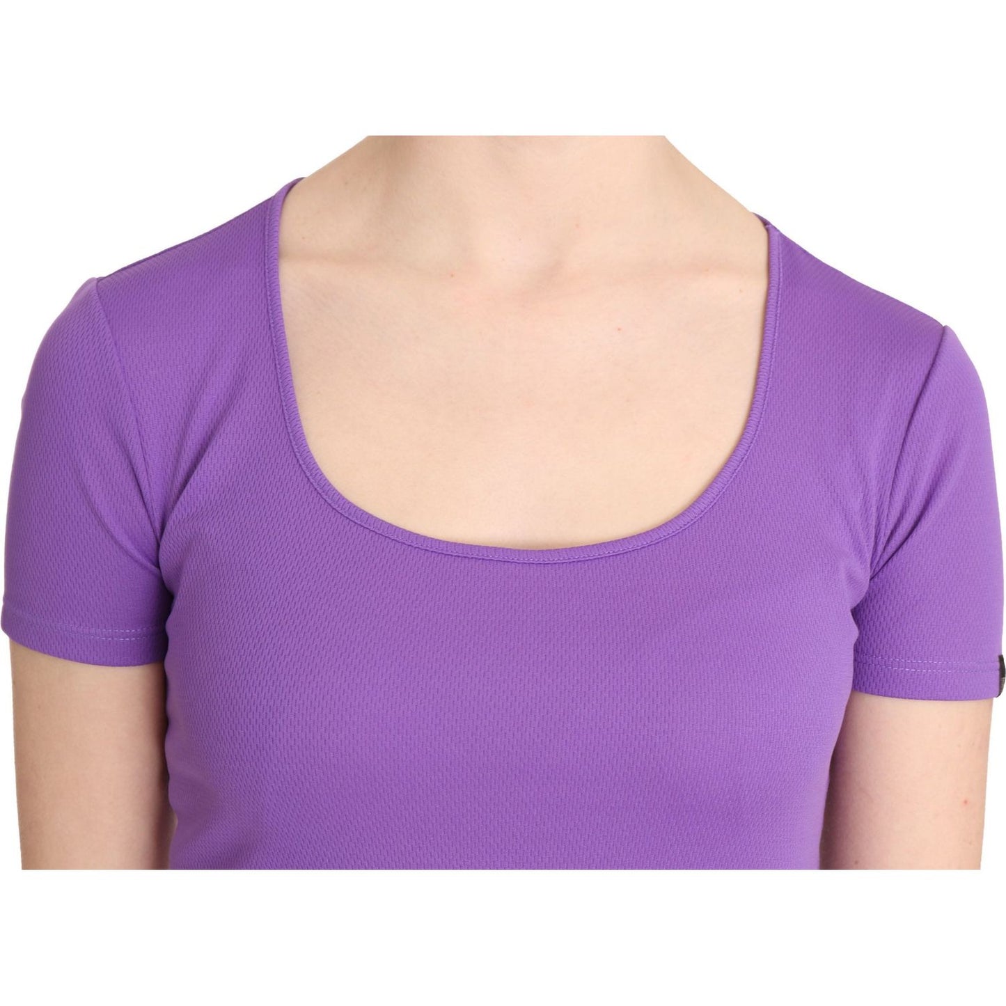 GF Ferre Chic Purple Casual Top for Everyday Elegance GF Ferre Medium Purple