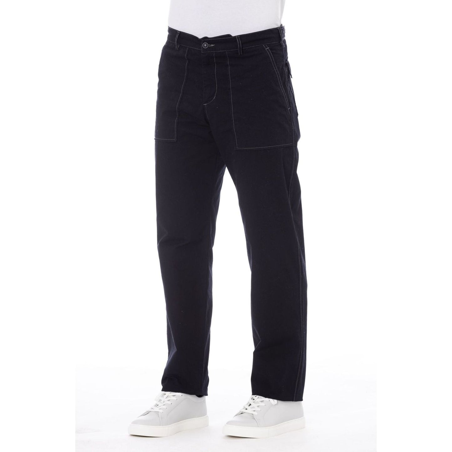 Alpha Studio Trousers Trousers Alpha Studio Dark Slate Gray