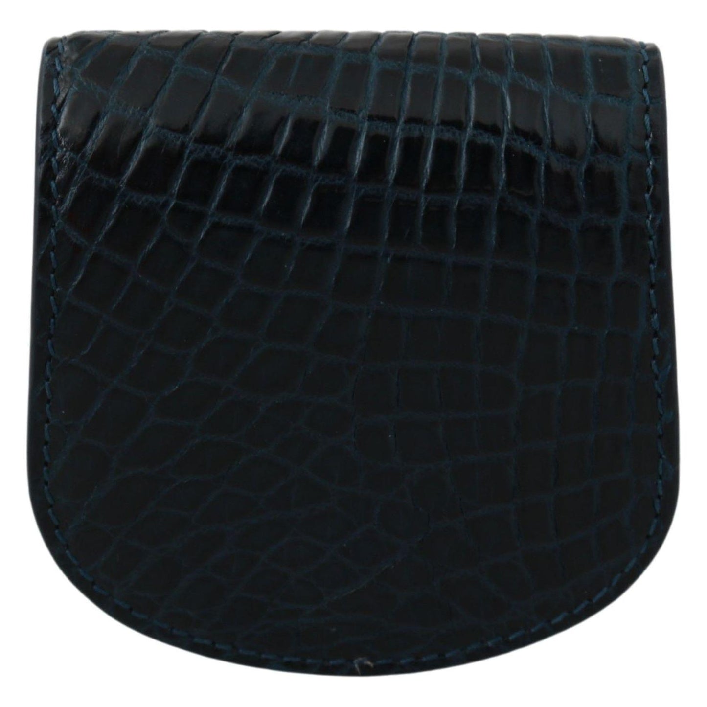 Dolce & Gabbana Exquisite Dark Blue Coin Case Wallet Condom Case Dolce & Gabbana Black