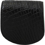 Dolce & Gabbana Sleek Black Leather Coin Case Wallet Condom Case Dolce & Gabbana Black