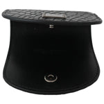 Dolce & Gabbana Sleek Black Leather Coin Case Wallet Condom Case Dolce & Gabbana Black