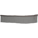 Costume National Elegant Gray Cotton Men's Scarf Scarves Costume National Slate Gray