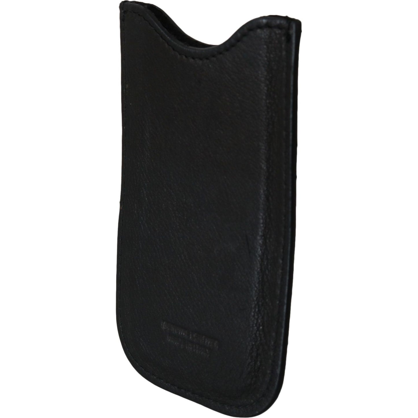 John Galliano Elegant Black Genuine Leather Men's Wallet Wallet John Galliano Black