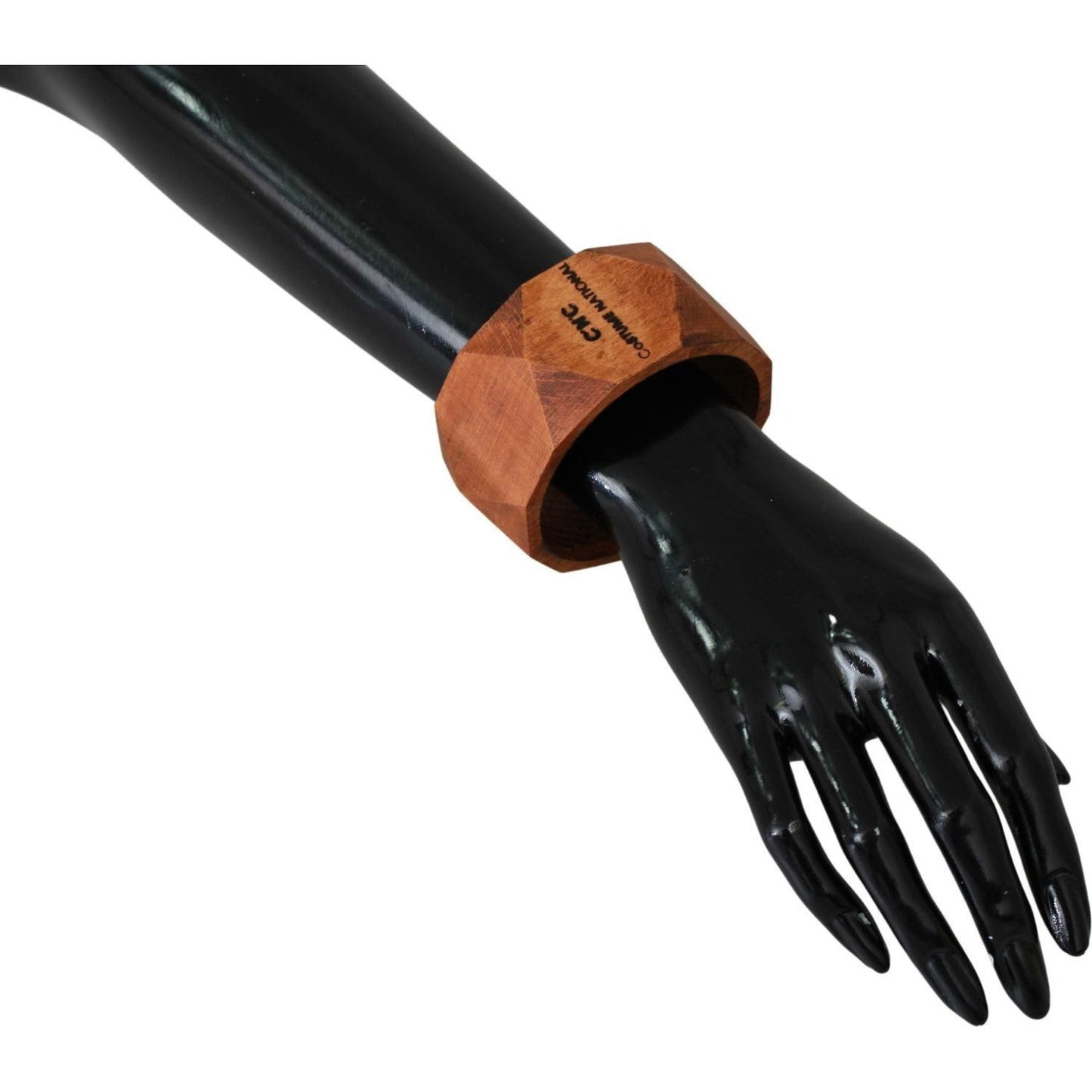 Costume National Chic Unisex Wooden Bracelet Bracelet Costume National Black