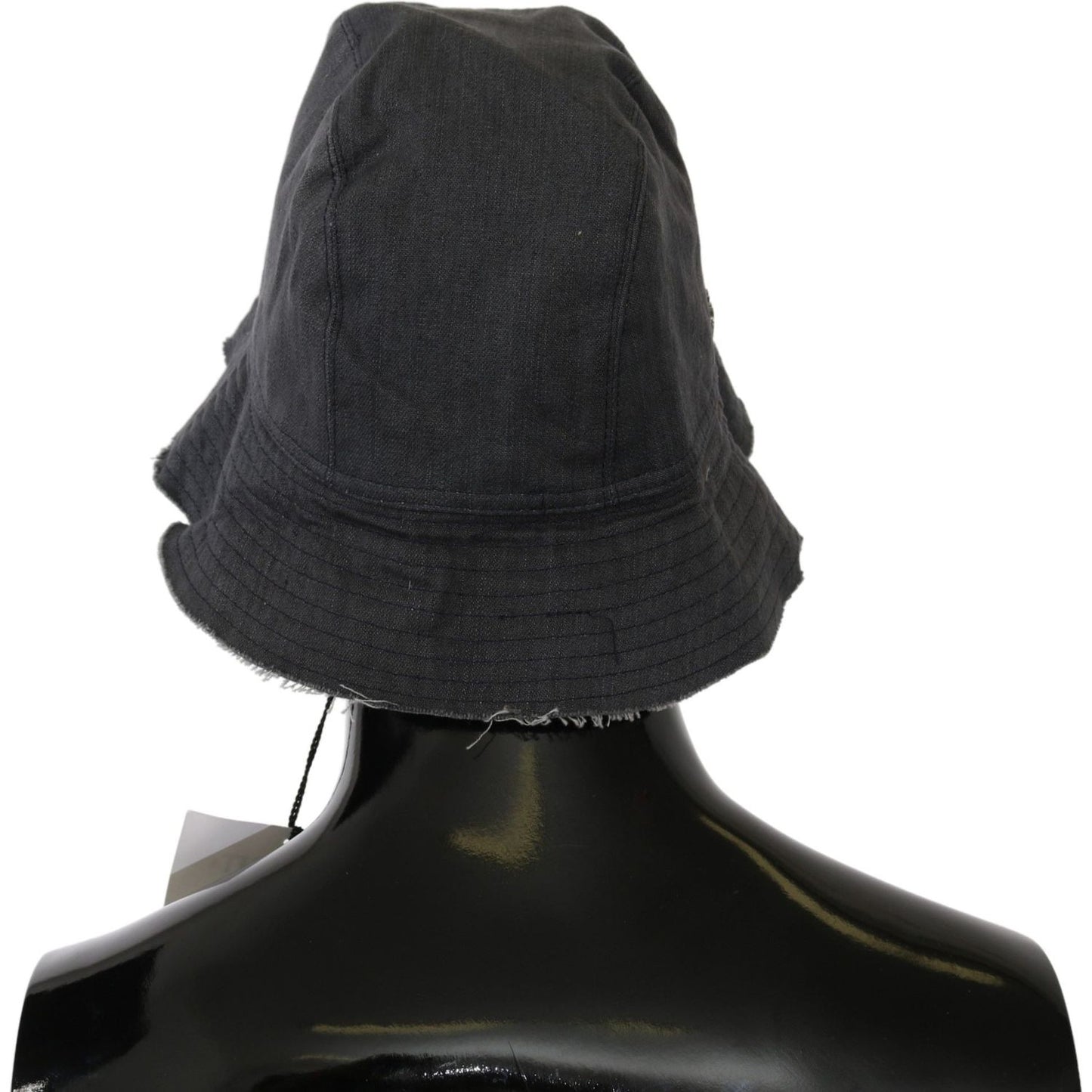 Costume National Chic Black Bucket Hat - Timeless Accessory Costume National Dark Slate Gray