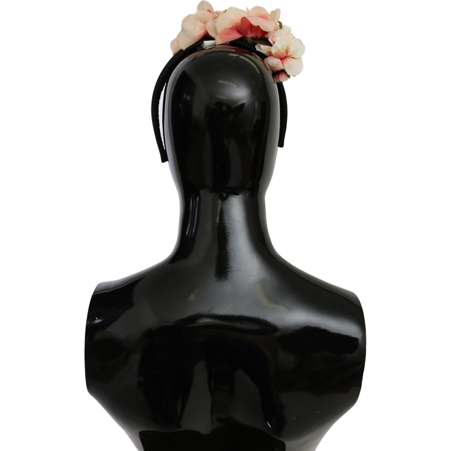 Dolce & Gabbana Elegant Silk Designer Headband Tiara Dolce & Gabbana Black