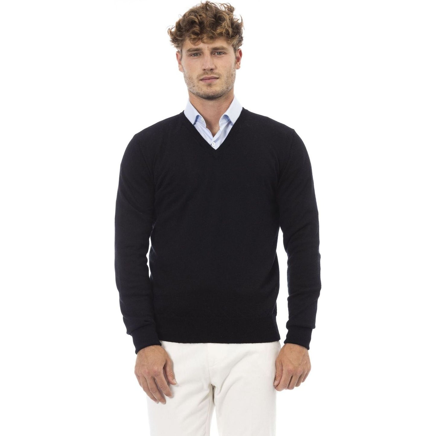 Alpha Studio Sweaters Sweaters Alpha Studio Dark Slate Gray