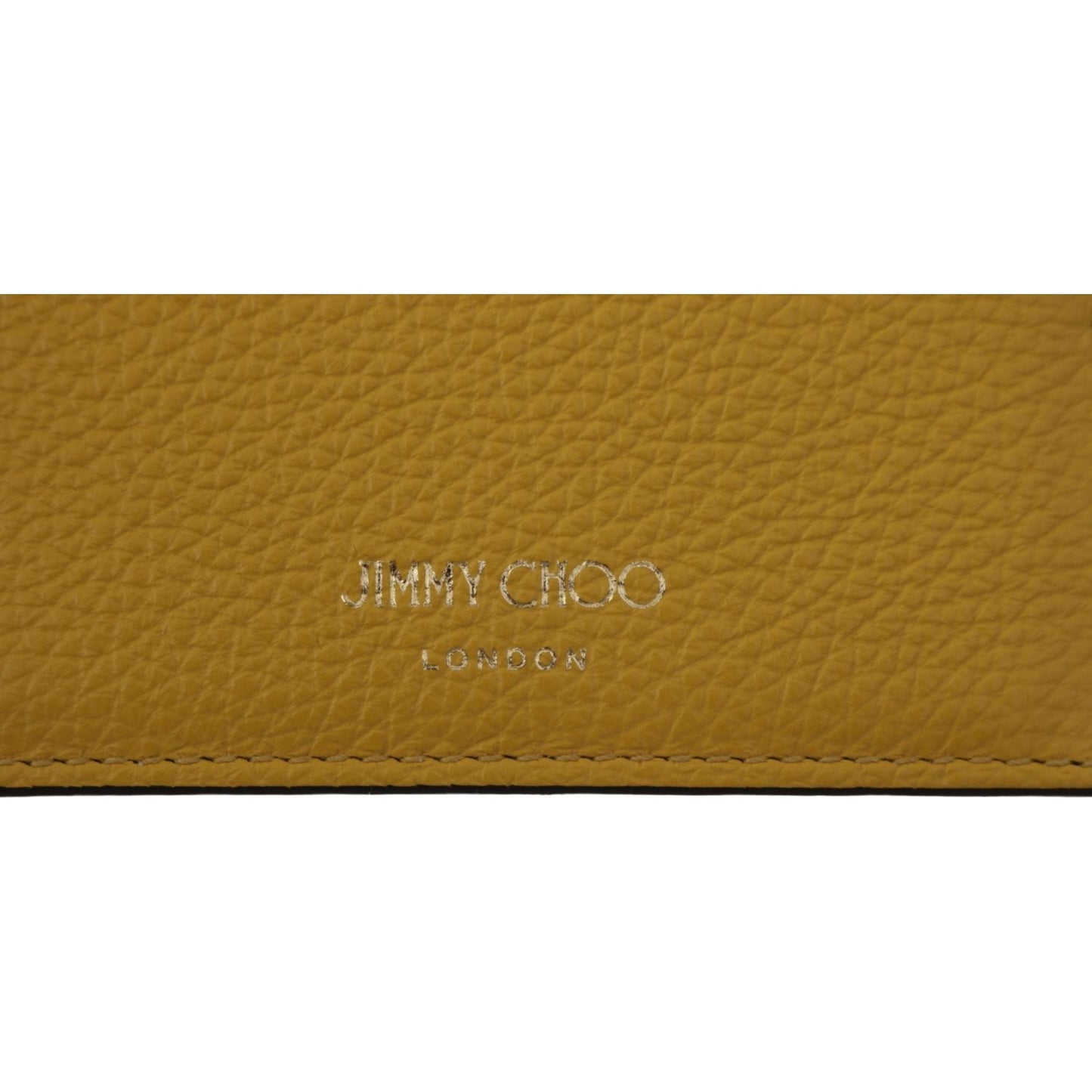 Jimmy Choo Sunshine Yellow Leather Card Holder Jimmy Choo Sienna