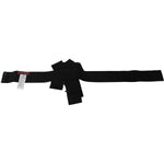 Dolce & Gabbana Black Crystal Brooch Wide Wai SATORIA Belt SMY100474-38