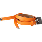 Scervino Street Elegant Leather Double Buckle Belt Belt Scervino Street Chocolate