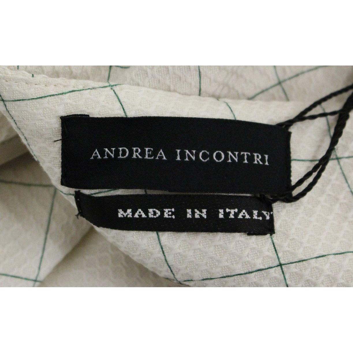Andrea Incontri Elegant White Pencil Skirt - Chic and Sophisticated Andrea Incontri Dark Gray