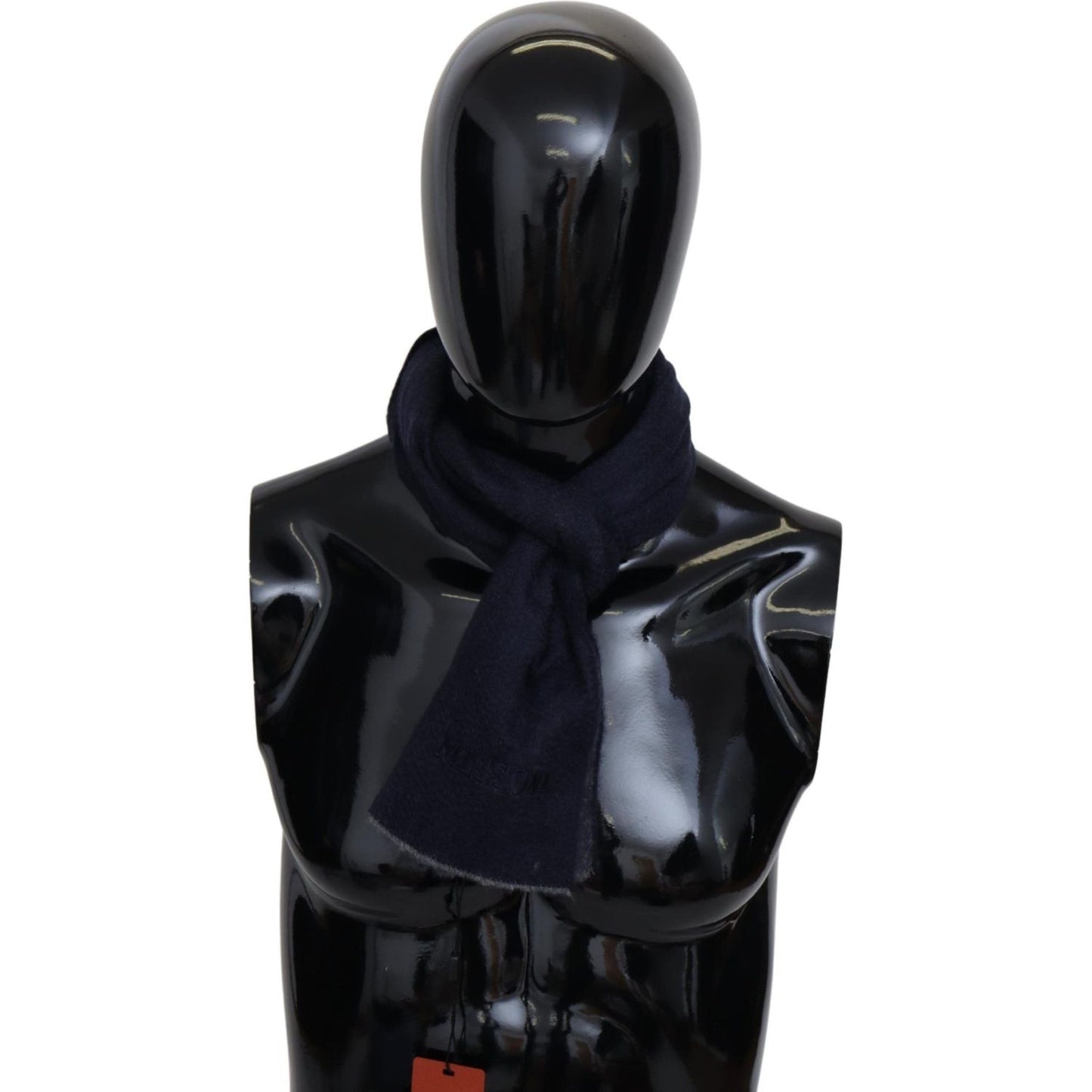 Missoni Chic Striped Wool Scarf with Logo Embroidery Missoni Black