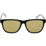 Diesel Chic Black Acetate Sunglasses with Yellow Lenses Diesel Dark Khaki