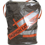 Dolce & Gabbana Cotton Men Large Fabric Green Shopping Tote Bag VAS12552