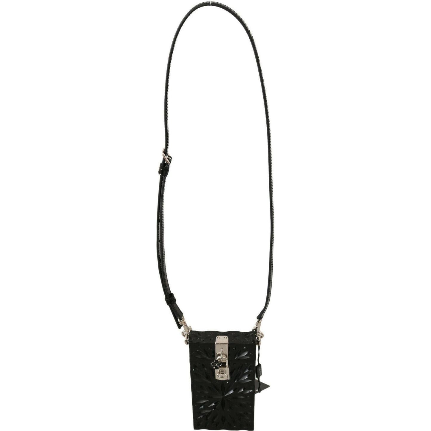 Dolce & Gabbana Exquisite Crystal-Plexi Cigarette Case Holder Dolce & Gabbana Light Gray