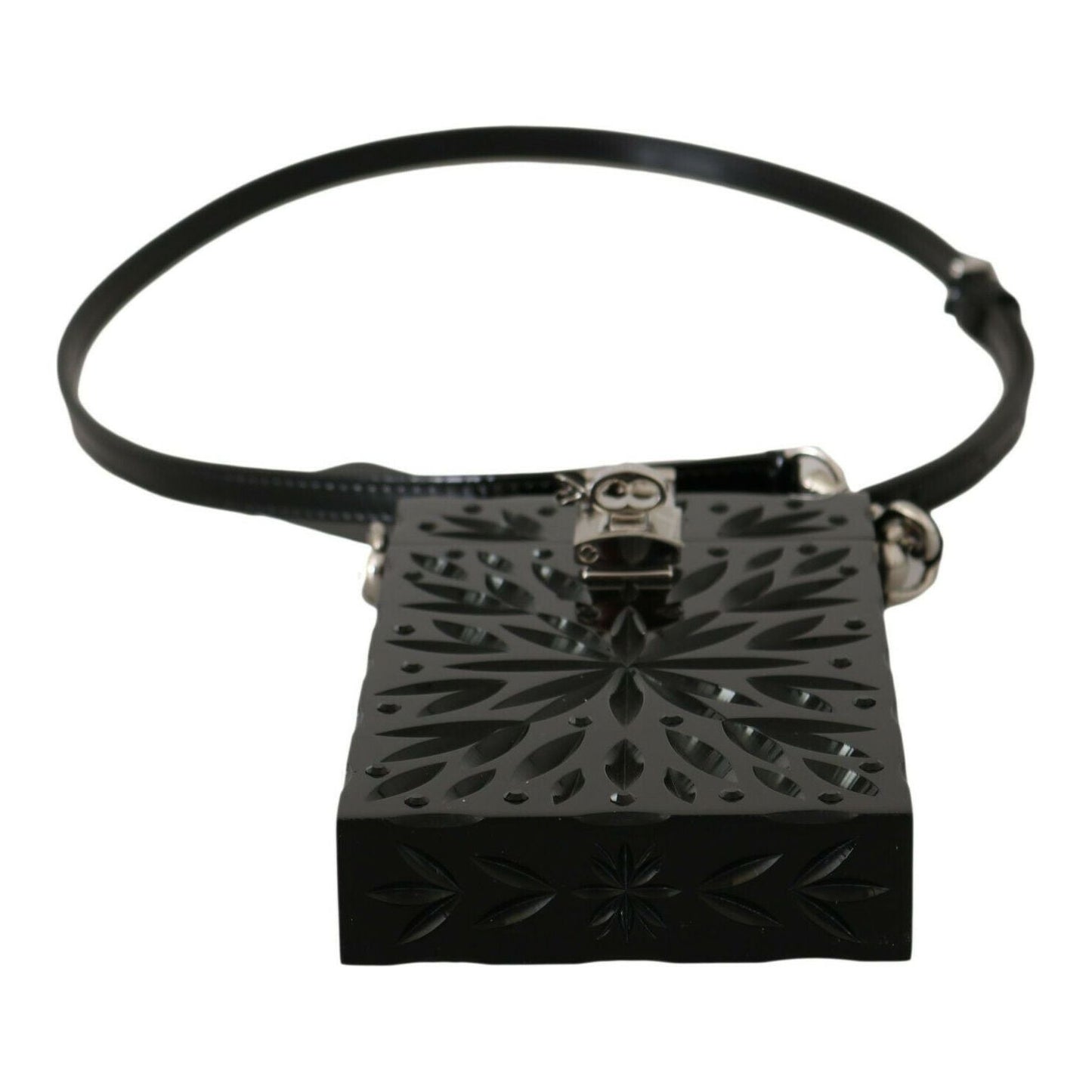 Dolce & Gabbana Exquisite Crystal-Plexi Cigarette Case Holder Dolce & Gabbana Dark Slate Gray