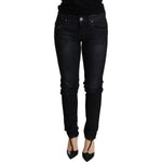 Acht Blue Washed Low Waist Skinny Denim Trouser PAN71238 -26