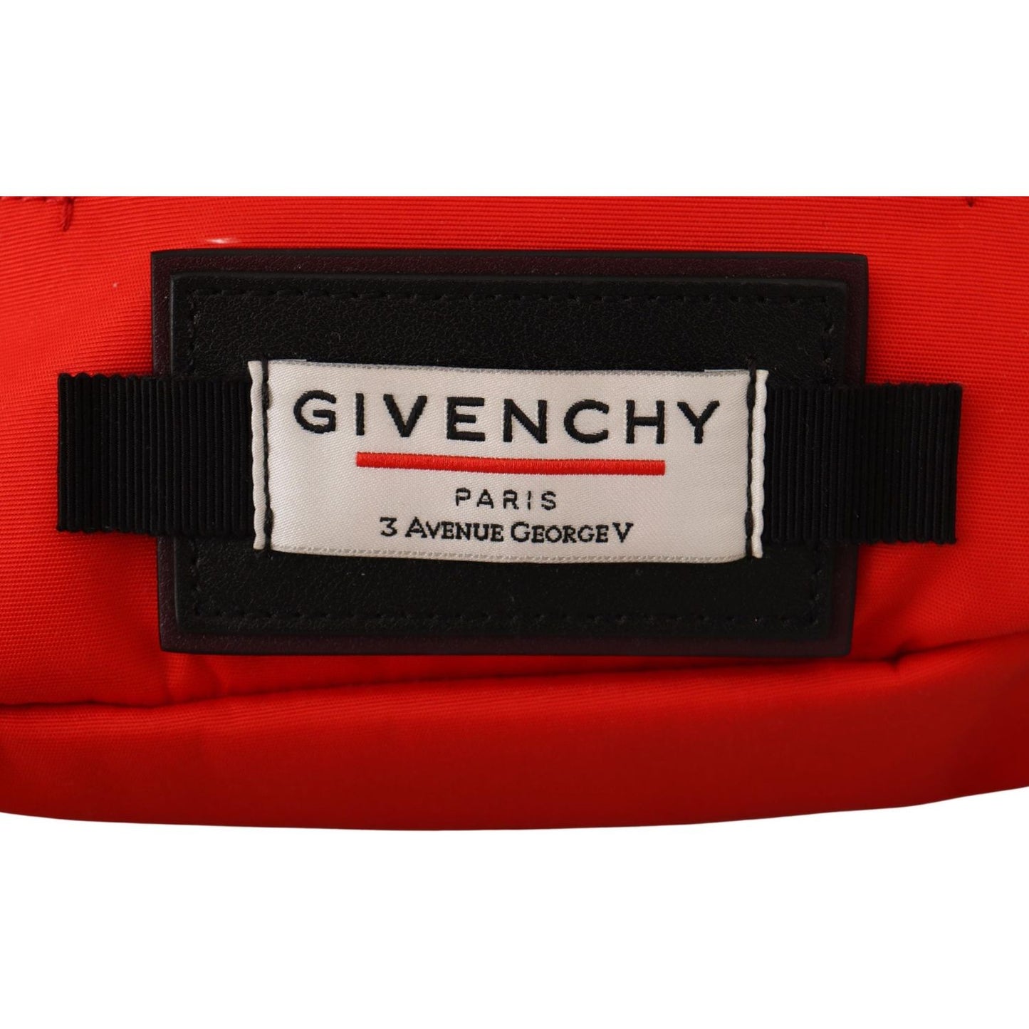 Givenchy Elegant Large Bum Belt Bag in Red and Black BELT BAG Givenchy Black
