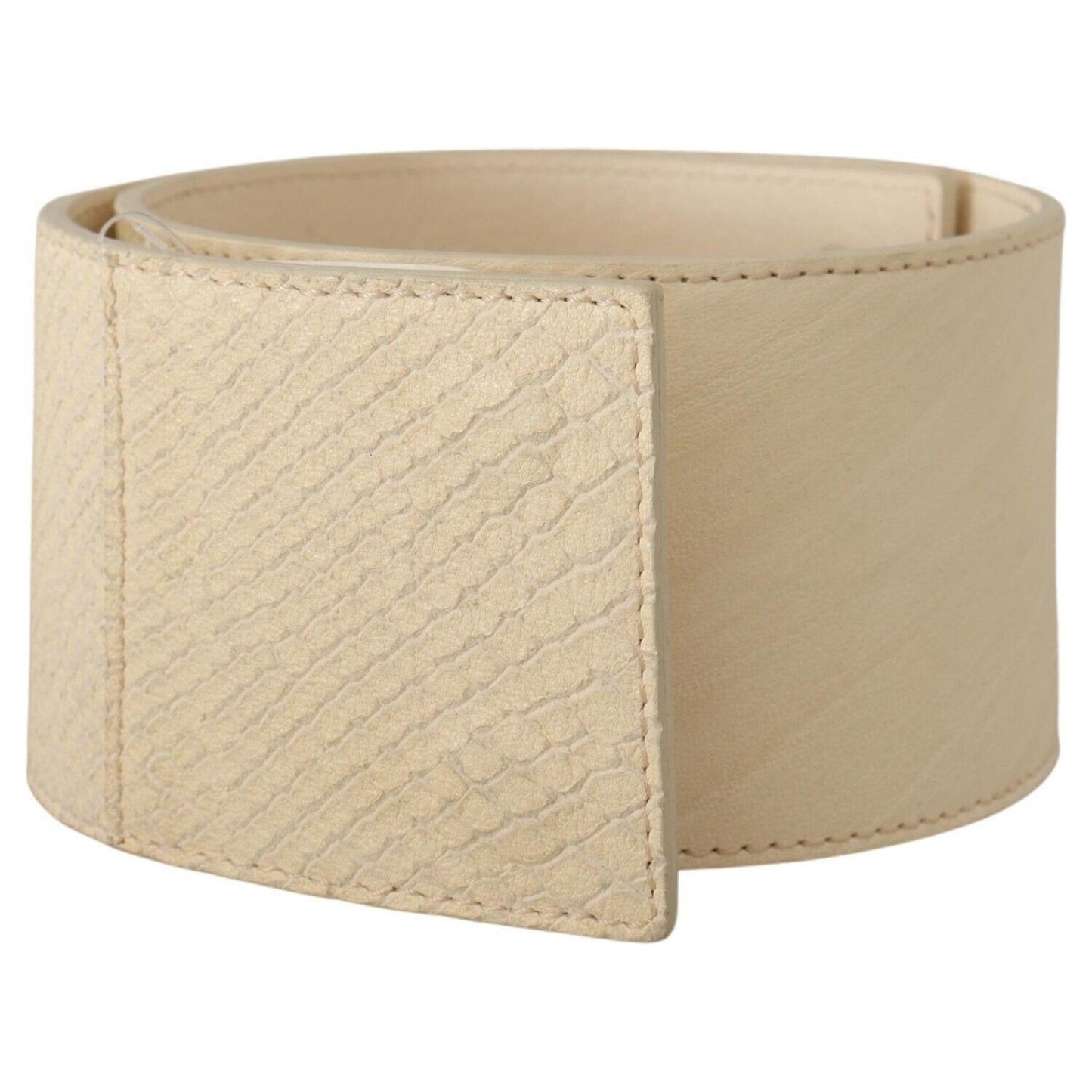 GF Ferre Elegant Off-White Fashion Belt GF Ferre Tan