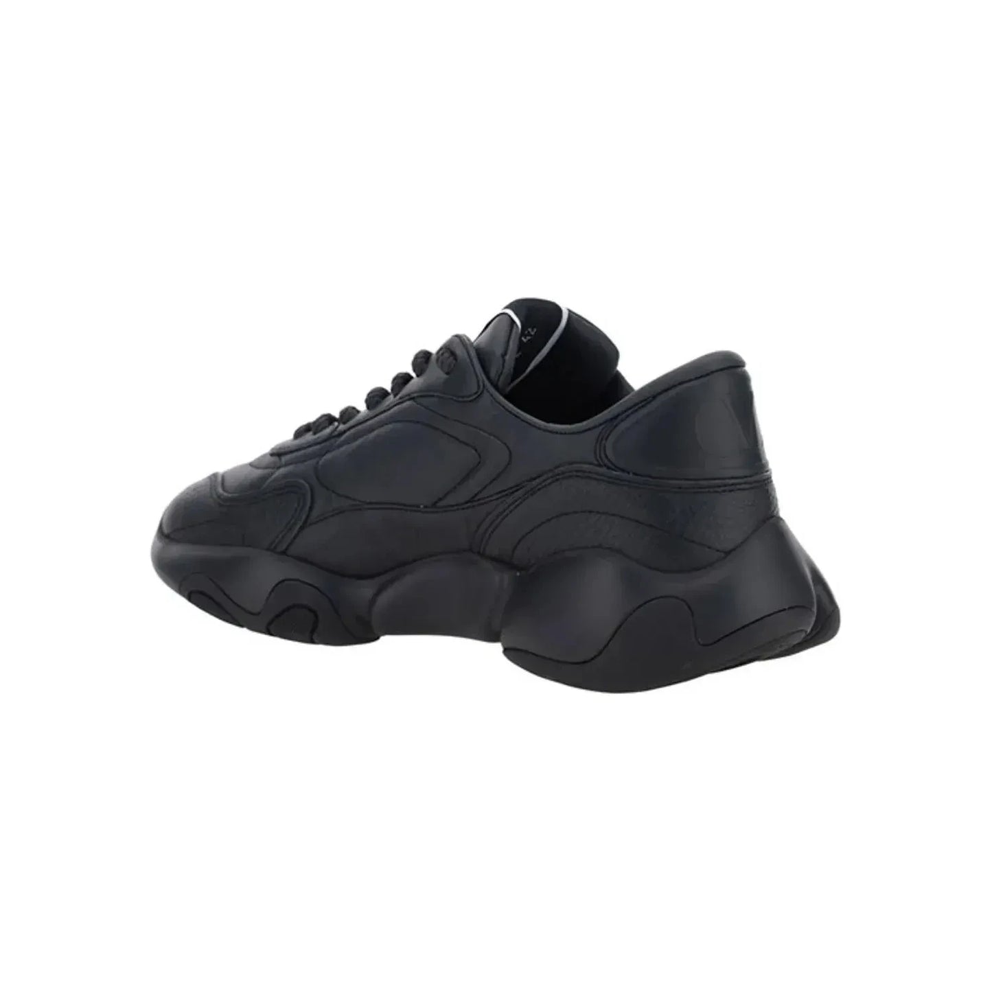 Valentino Elevated Elegance Low-Top Leather Sneakers MAN SNEAKERS Valentino Dark Slate Gray