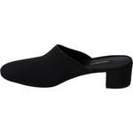 Dolce & Gabbana Black Grosgrain Slides Sandals Women Shoes LA8929- 35.5
