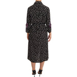 Dolce & Gabbana Black White Crystal Sequined Floral Dress DR28195-36