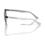 Frankie Morello Black Metallic Men Sunglass Frankie Morello Light Gray
