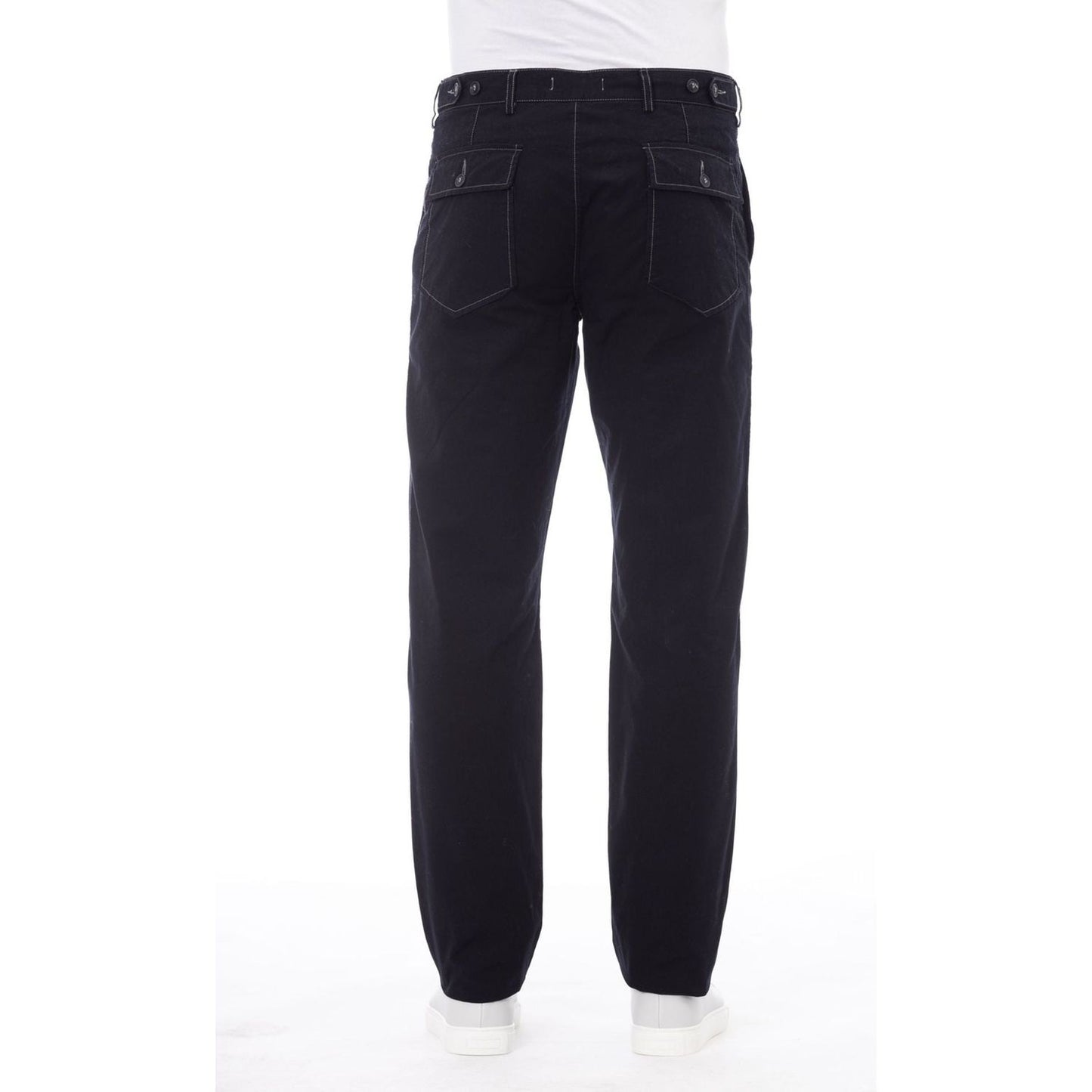 Alpha Studio Trousers Trousers Alpha Studio Dark Slate Gray