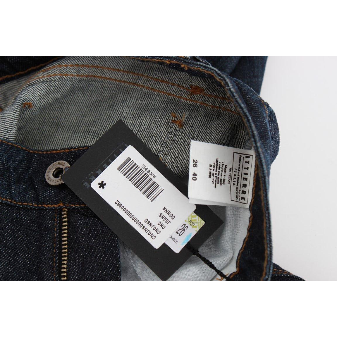 Costume National Chic Slim Fit Skinny Designer Jeans Costume National Light Gray